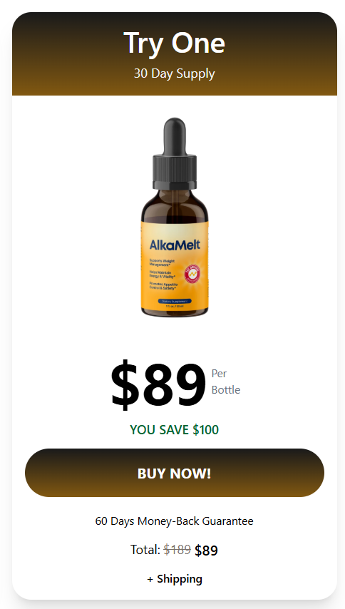 Buy AlkaMelt 2 Bottle