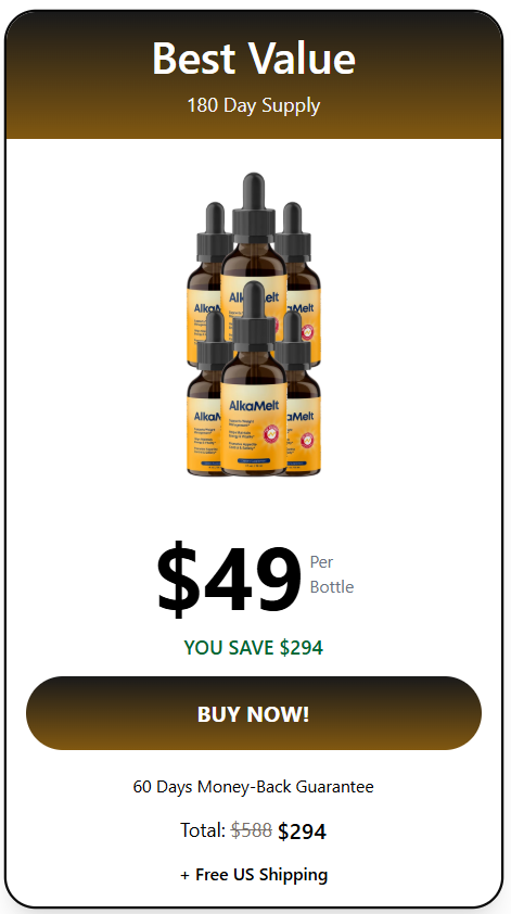 Buy AlkaMelt 6 Bottle